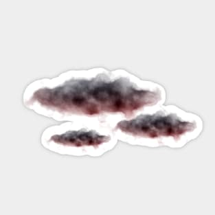 Watercolor Clouds Sticker